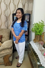 Floral Cotton 2-Piece Nightwear Set – Soft, Comfy & Relaxed Fit