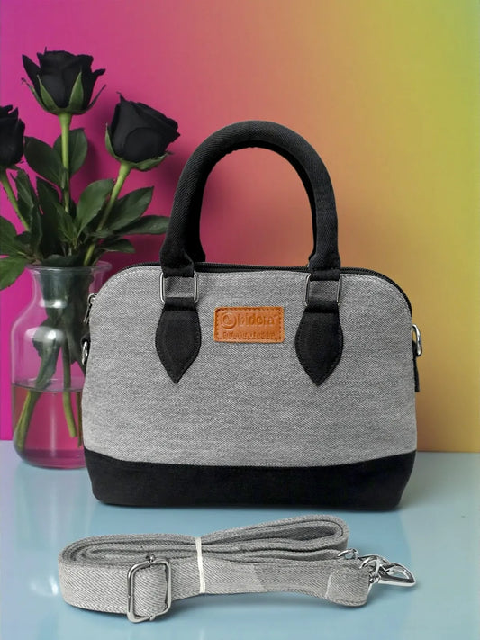 Cute Handy Maya Bag - Ash Color