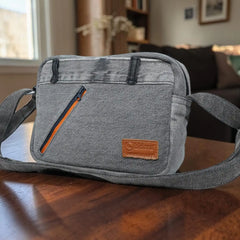 Denim Irish Exclusive Casual Crossbody Bag-Peter-pan