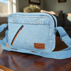 Denim Irish Exclusive Casual Crossbody Bag-Peter-pan