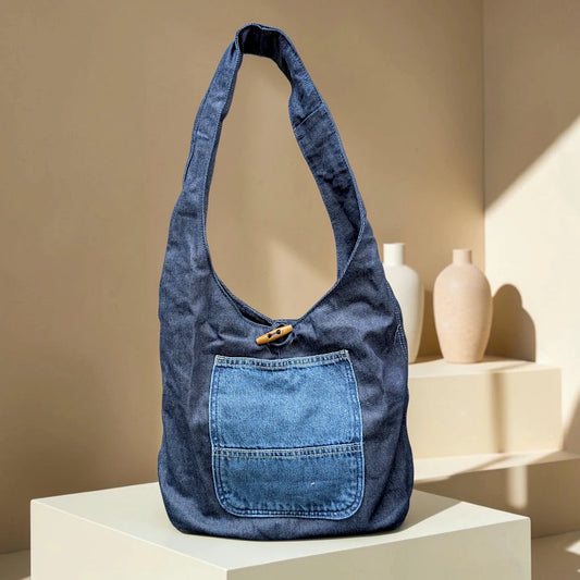 Denim Hippe- Pocket Boho Bag DH-13