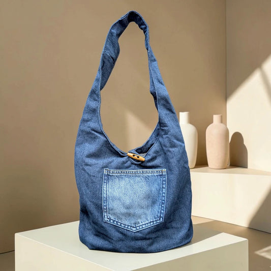 Denim Hippe- Pocket Boho Bag DH-20