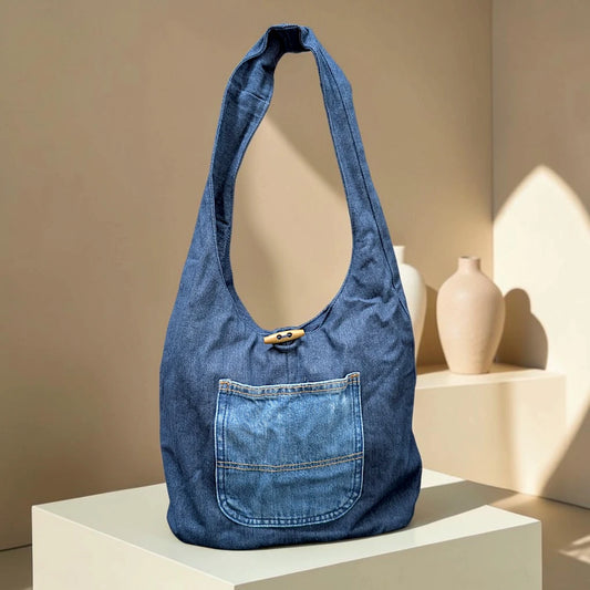 Hippe-Patchwork Jhola Boho Bag DH-24