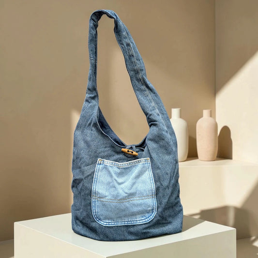 Hippe-Patchwork Jhola Boho Bag DH-36