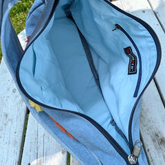 Freya Bag- Spacious Crossbody Most Loved Denim Bag!