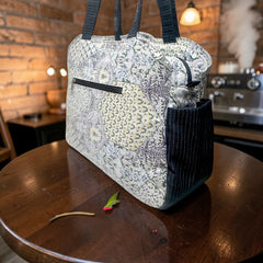 Gardenia Tote Bag – 3 Chambers Tote Bag for Everyday Use