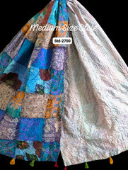 Handmade Silk Stole- While style meets utility- Medium Size-2700