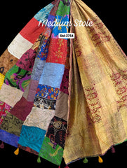 Handmade Silk Stole- While style meets utility- Medium Size-2754