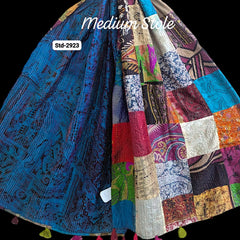 Handmade Silk Stole- While style meets utility- Medium Size-2923