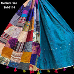 Handmade Silk Stole- While style meets utility- Medium Size-3114