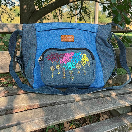 4 Way Denim Bag- Juniya