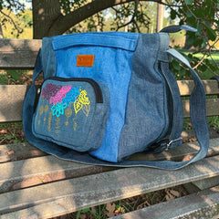 4 Way Denim Bag- Juniya