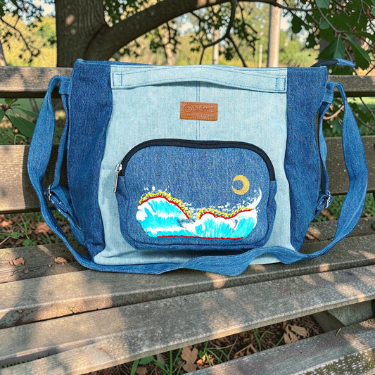 4 Way Denim Bag- Juniya