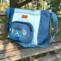 4 Way Denim Bag- Juniya