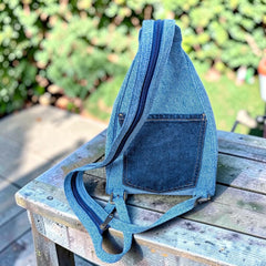 Kakatushi – Unique Convertible Denim Backpack