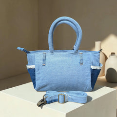 Moon Denim Bag – Vintage Jeans Bag for Everyday Style-M 95