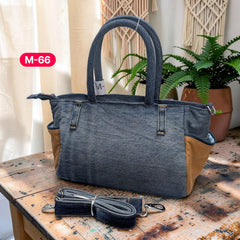 Moon Denim Bag – Vintage Jeans Bag for Everyday Style-M 66
