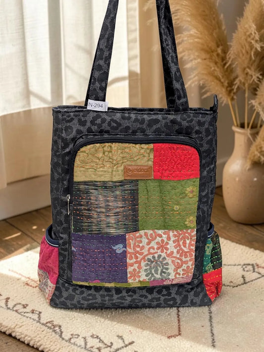 Nandini Backpack | 2-in-1 Bag | Mother Bag | Ladies Shoulder Bag NN 294