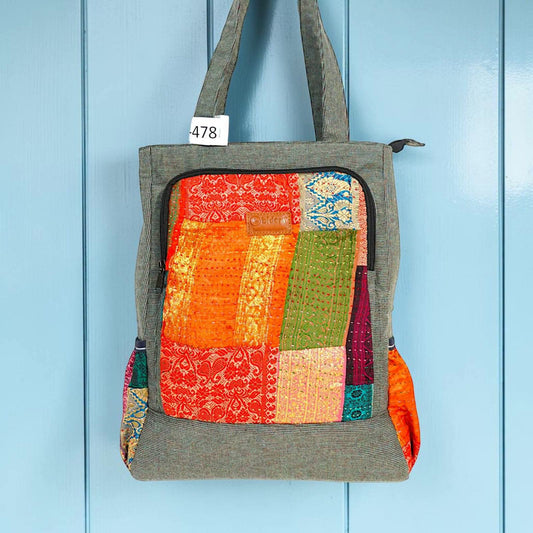 Nandini Backpack | 2-in-1 Bag | Mother Bag | Ladies Shoulder Bag NN 478