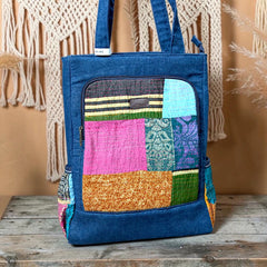 Nandini Backpack | 2-in-1 Bag | Mother Bag | Ladies Shoulder Bag NN 494