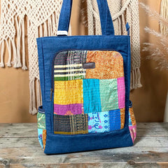 Nandini Backpack | 2-in-1 Bag | Mother Bag | Ladies Shoulder Bag NN 496