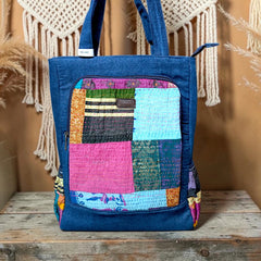 Nandini Backpack | 2-in-1 Bag | Mother Bag | Ladies Shoulder Bag NN 497