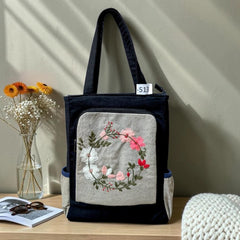 Nandini Backpack | 2-in-1 Bag | Mother Bag | Ladies Shoulder Bag NN-513