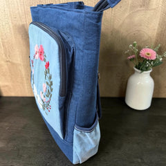 Nandini Backpack | 2-in-1 Bag | Mother Bag | Ladies Shoulder Bag NN-528