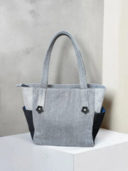 Payra-Denim Tote Ladie's Shoulder Bag