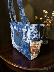 Payra-Denim Tote Ladie's Shoulder Bag