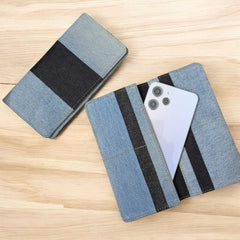Curomi-Stylish Mobile Denim Wallet