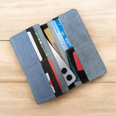 Curomi-Stylish Mobile Denim Wallet
