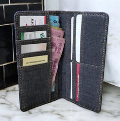 Denim Stylish Unisex Wallet- Pick & Freak