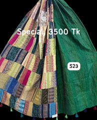 Special Handmade Silk Stole- While style meets utility-S23