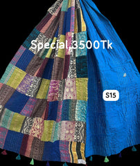 Special Handmade Silk Stole- While style meets utility-S15