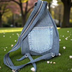 KakaTushi- Denim Backpack