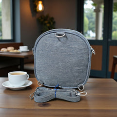 Kawaii- Mini Denim Backpack