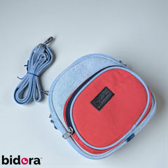 Kawaii- Mini Denim Backpack