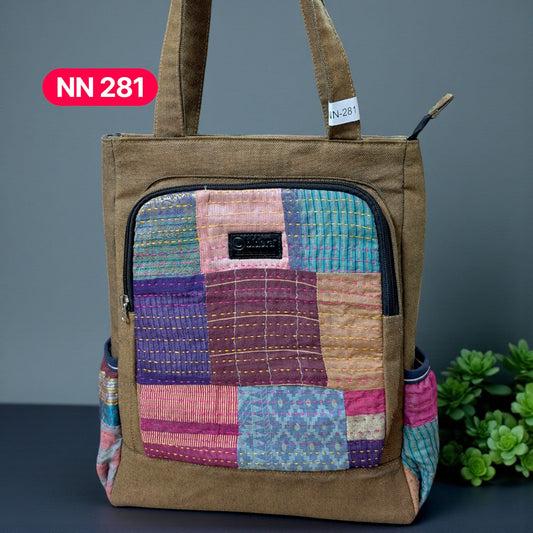 Nandini 2-in-1 Bag (Backpack +Side Bag)-281