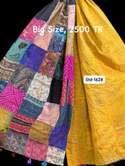 Handmade Silk Stole- While style meets utility-Big Size-1628