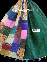 Handmade Silk Stole- While style meets utility-Big Size-1643