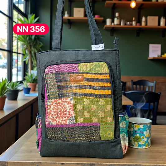 Nandini 2-in-1 Bag (Backpack +Side Bag)-NN356