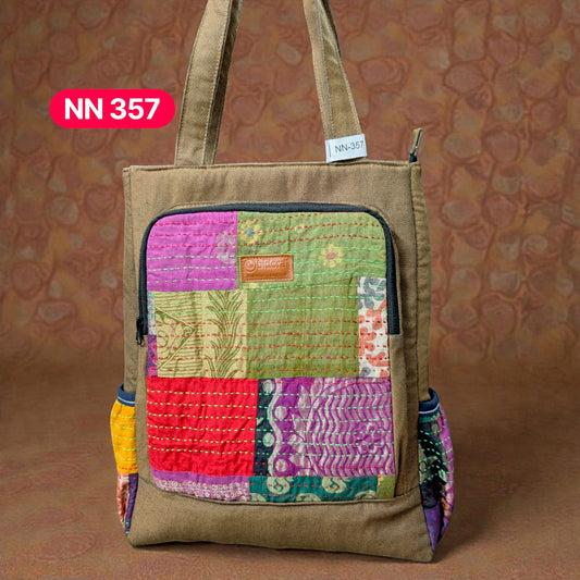 Nandini 2-in-1 Bag (Backpack +Side Bag)-NN357