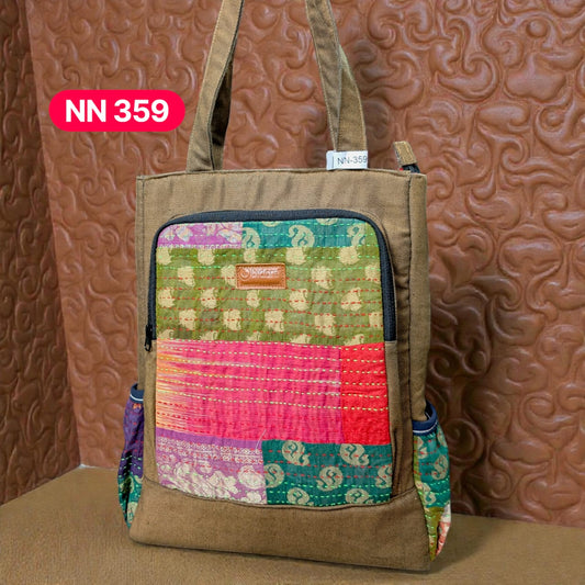 Nandini 2-in-1 Bag (Backpack +Side Bag)-NN359