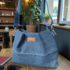 IVY Tote Bag – Stylish & Spacious Denim Tote for Everyday Use