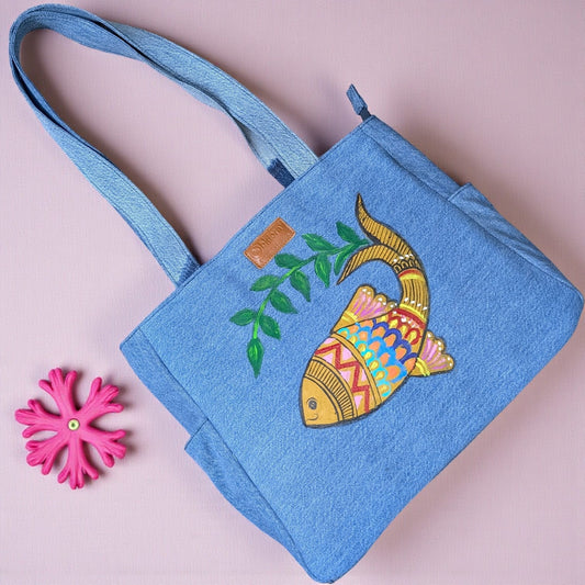 Cinderella- Classic Hand-painted Functional Bag