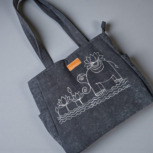 Cinderella- Classic Hand-painted Functional Bag