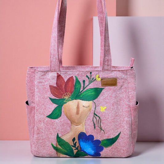 Cinderella- Classic Hand-painted Functional Bag
