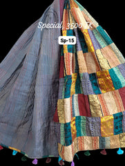 Special Handmade Silk Stole- While style meets utility-SP15