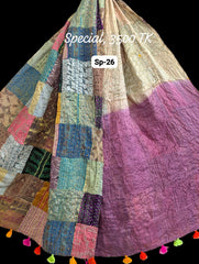 Special Handmade Silk Stole- While style meets utility-SP26